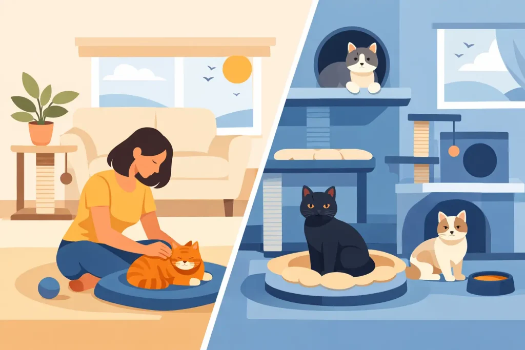 Cat Sitting Versus Cattery: Which Suits Your Cat?
