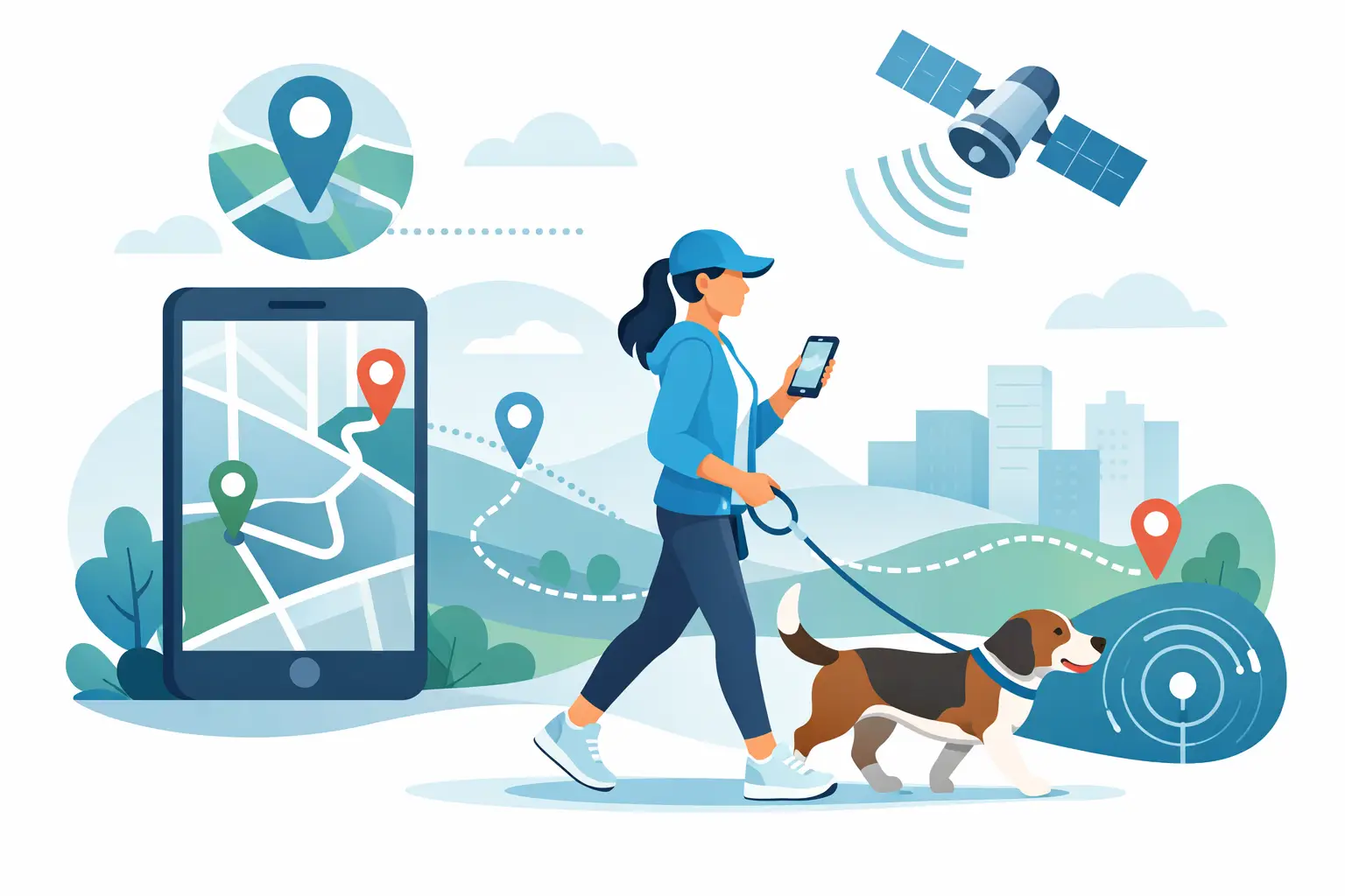 How Dog Walking GPS Tracking Works on Every Walk