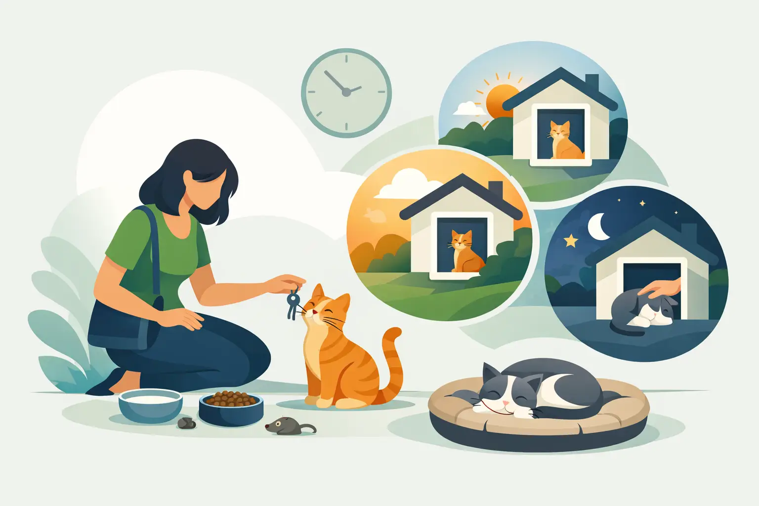 How Many Times a Day Should a Cat Sitter Visit?
