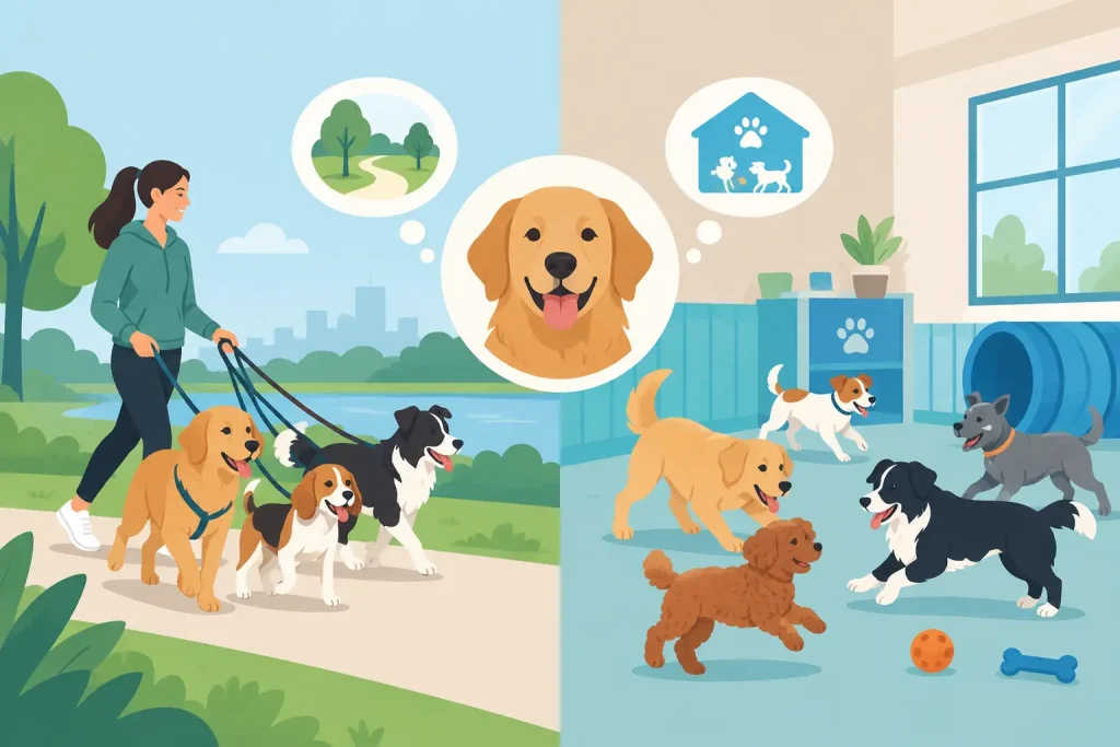 Dog Walker Versus Daycare: Which Suits Your Dog?