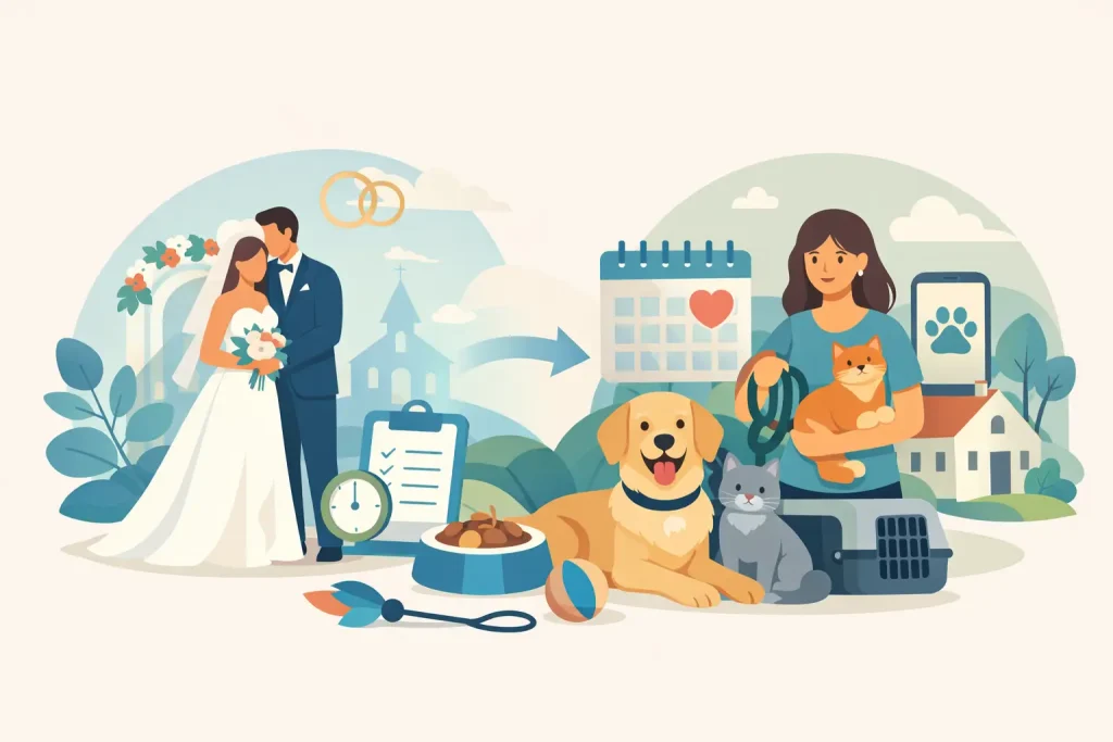 How to Arrange Wedding Pet Care Without the Stress