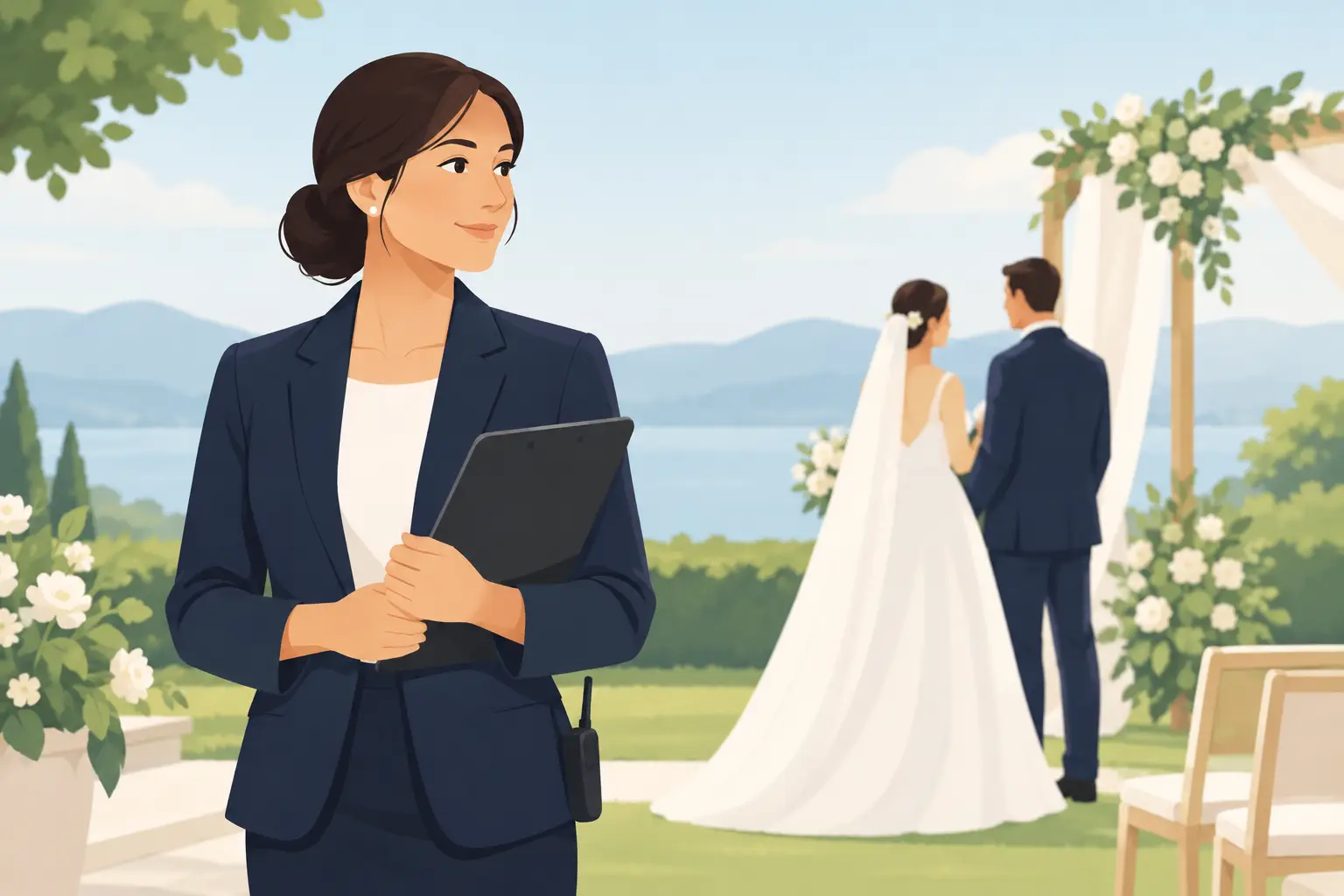 A Wedding Chaperone Example for a Calm Day