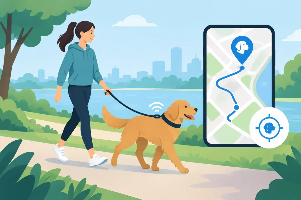 Dog Walking GPS Tracking for Peace of Mind