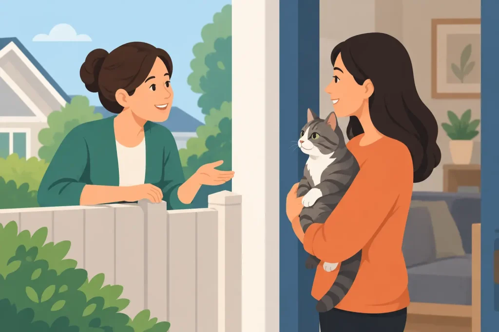 Should Your Neighbour Be Your Cat Sitter?