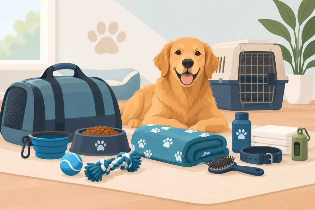 What to Pack for Home Boarding: Dog Checklist